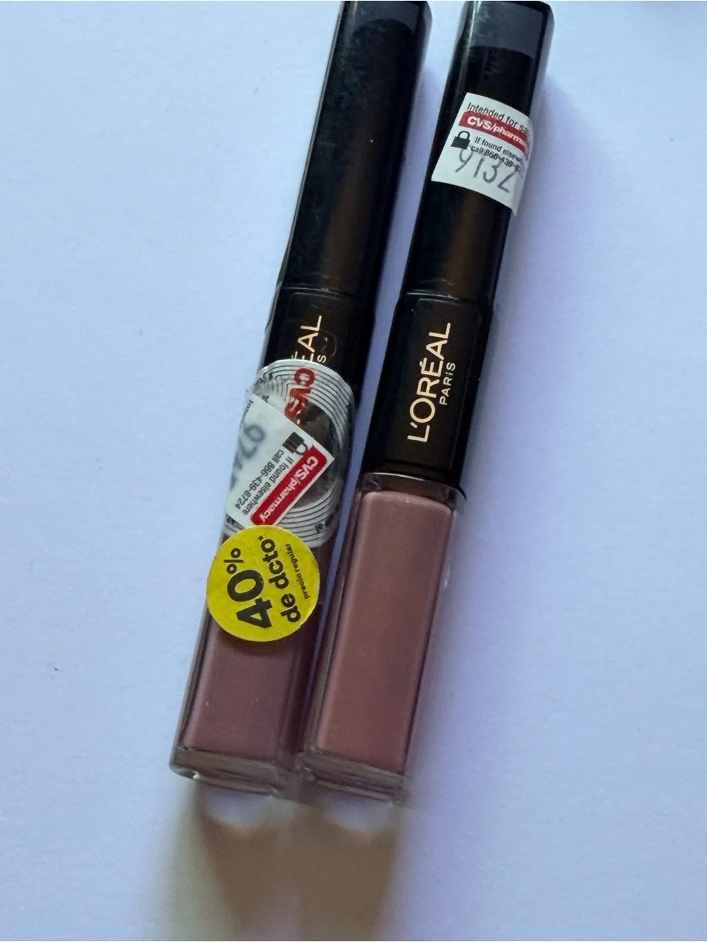2 L'Oreal Infallible 2 Step Pro Last Lipstick 117 Permanent Blush - New